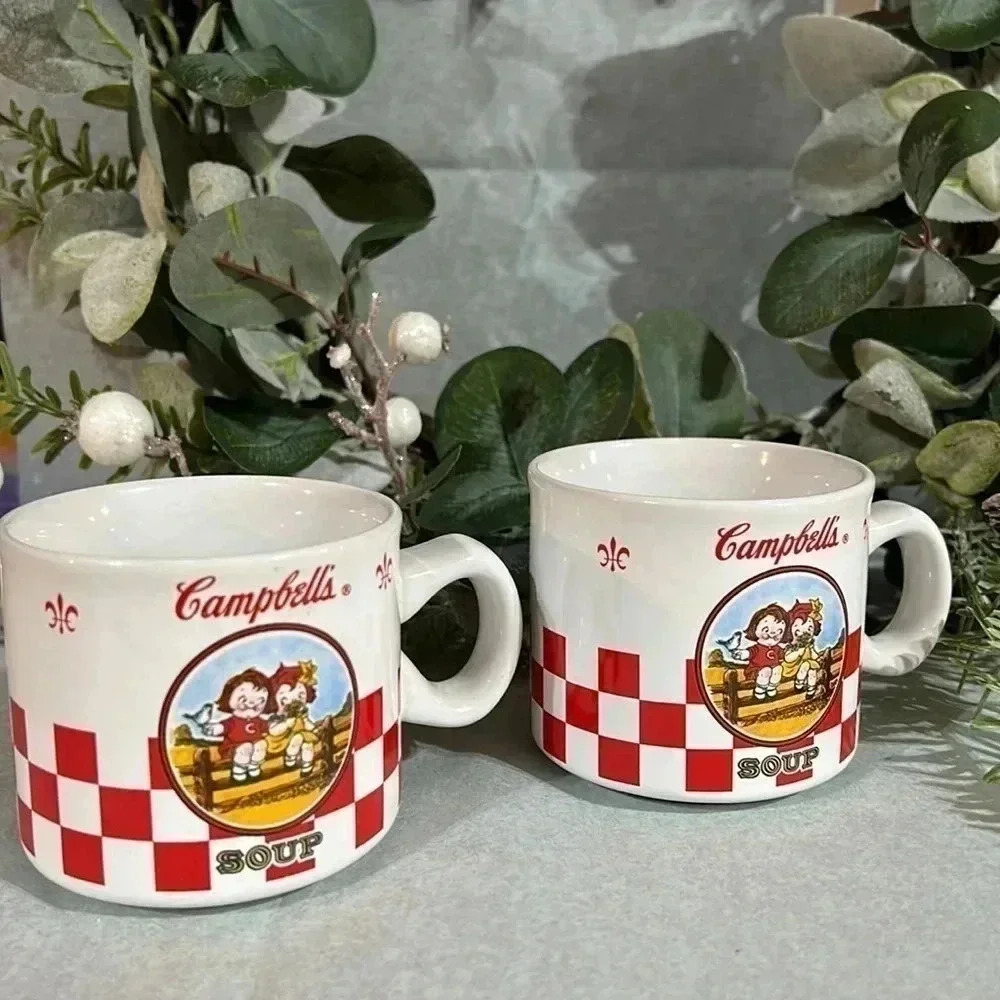 Campbell's M'm! M'm! Good! 2000 Soup Kids Vintage Coffee Mug Cup Summer Fun